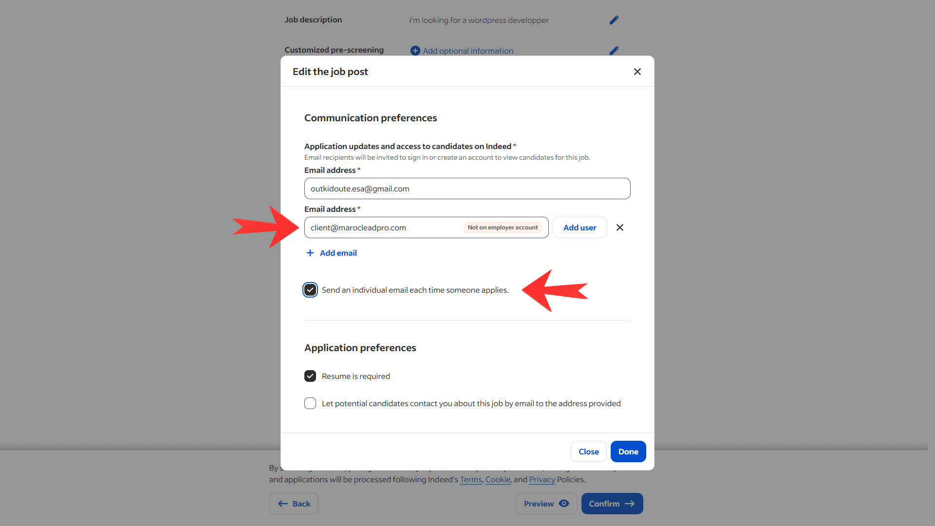 Edit Application Method