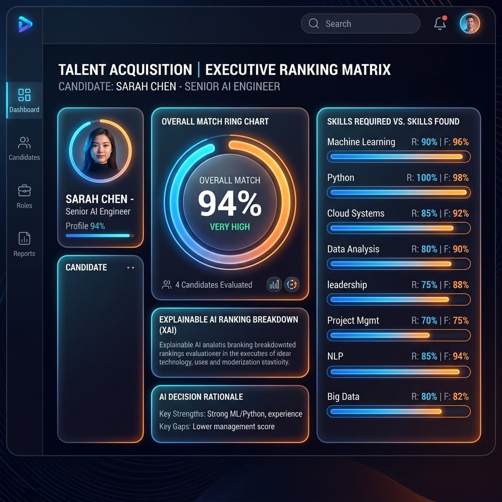 Explainable AI Candidate Scoring